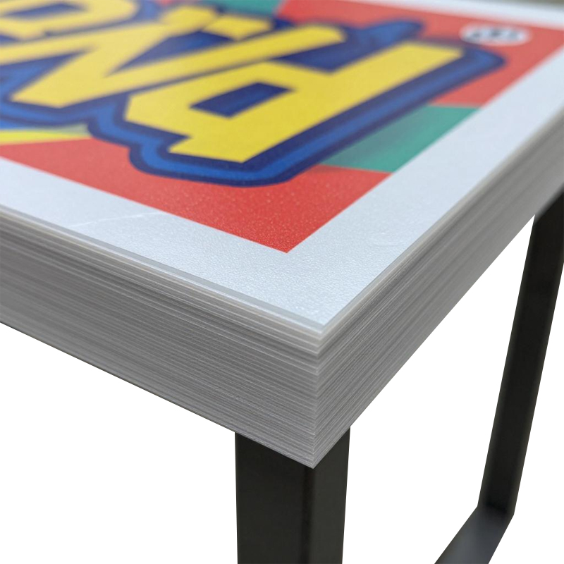Materiales publicitarios acrílicos de PMMA
