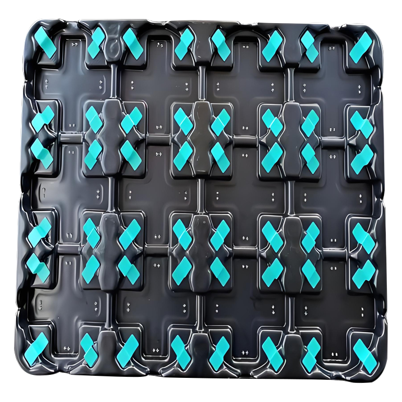 Bandeja termoformadora de TPU/ABS para componentes automotrices