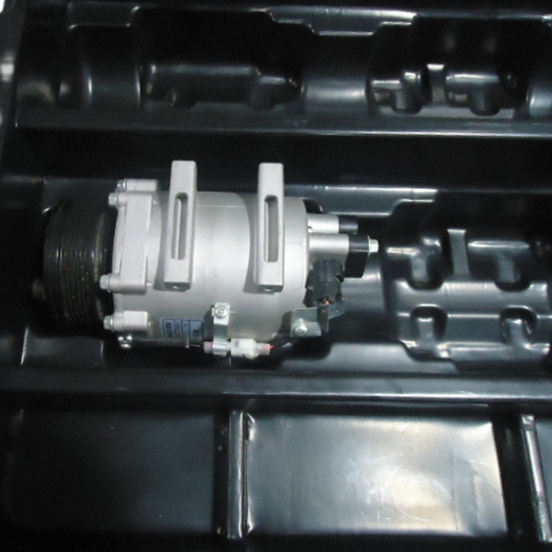 Bandeja termoformadora ABS para piezas