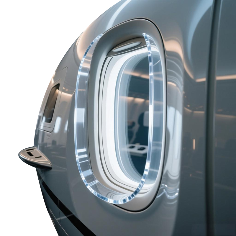 Láminas acrílicas de PMMA para ventanas de automóviles, ojos de buey, ventanas de aviones y tableros de instrumentos