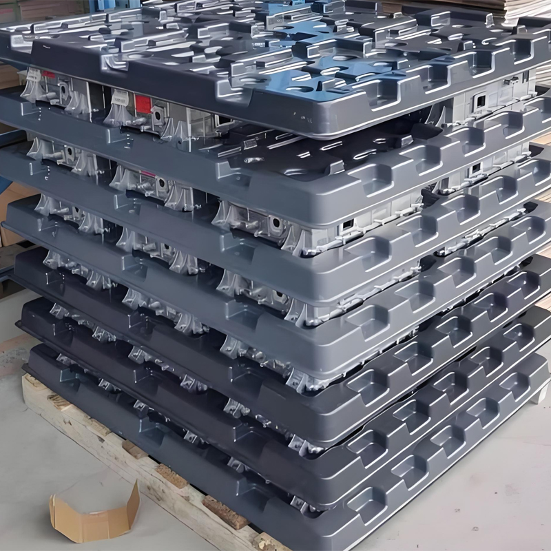 Bandeja termoformadora de TPU/ABS para componentes automotrices