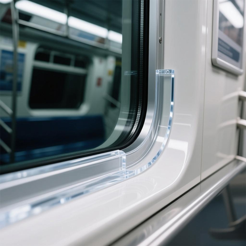 Láminas acrílicas de PMMA para ventanas de automóviles, ojos de buey, ventanas de aviones y tableros de instrumentos